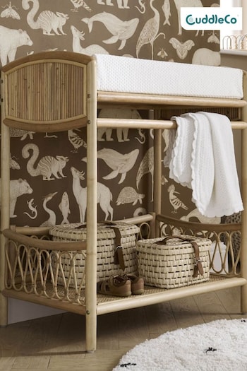 Cuddleco Natural Aria Wave Changing Table with Hanging Rail (B36586) | £199