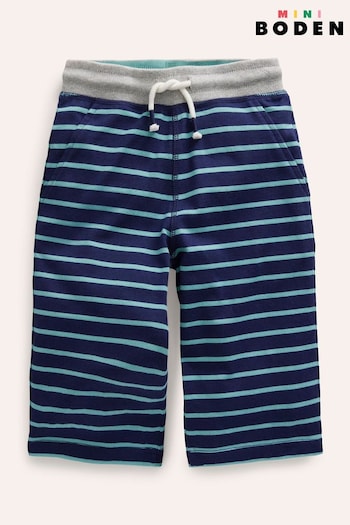 Boden Blue Dark Baggies Jersey Shorts (B36930) | £21 - £23