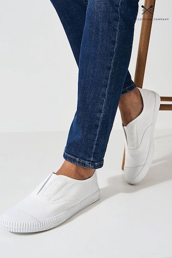 Crew Clothing Slip On Laceless Trainers (B37033) | £42