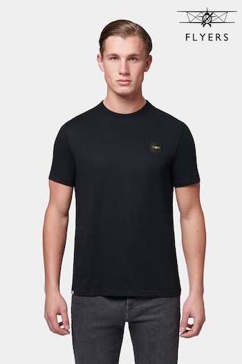 Flyers Classic Fit Mens Textured Collar T-Shirt (B37034) | £25