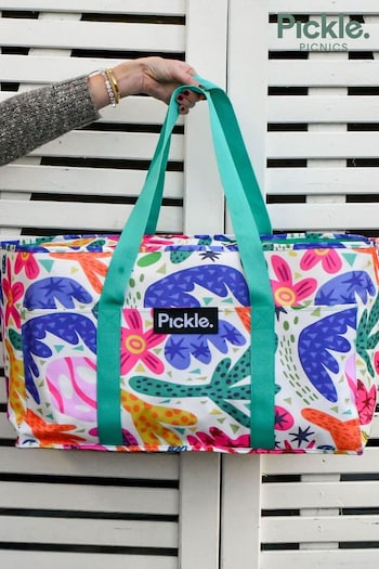 Pickle Picnic White and Green 3-in-1 Cool Bag (B37132) | £80