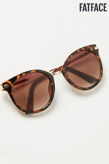 FatFace Brown Paige Clyde Sunglasses (B37356) | £25