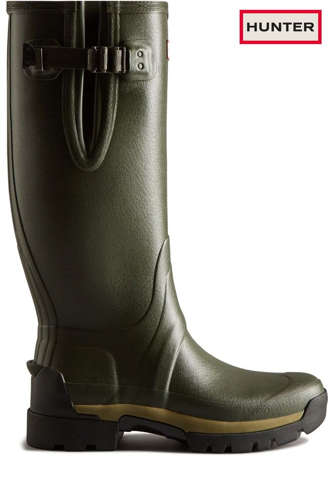 Mens hunter wellies green online