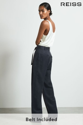 Atelier Cupro Belted Suit Trousers Wanderer (B37749) | £315