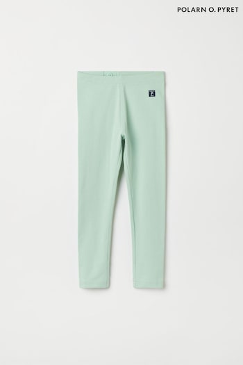 Polarn O Pyret Organic Cotton Plain Leggings shorts (B37871) | £16