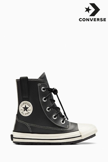 Converse Black Chuck Taylor Waterproof Junior Berkshire Boots (B37886) | £70