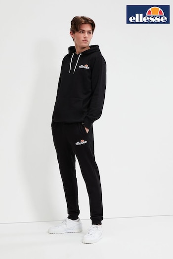 Ellesse Mens Primero Black 100% Cotton Hoodie (B38042) | £50