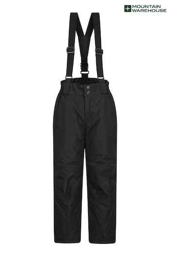 Mountain Warehouse Black Raptor Kids Snow abstract-print Trousers (B38061) | £40