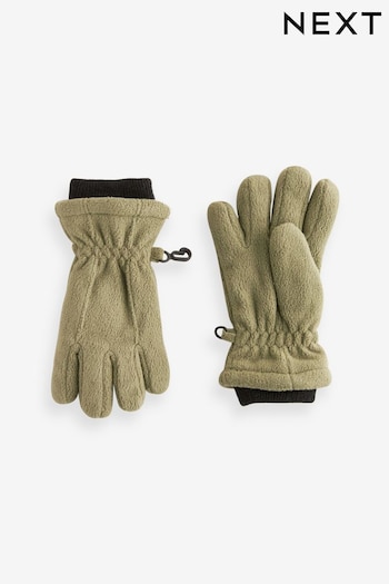 Sage Green Fleece Gloves (3-16yrs) (B38115) | £8 - £11