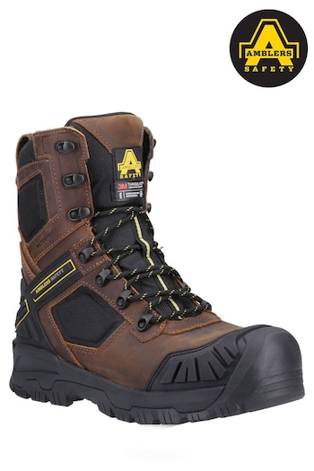 Amblers Safety Detonate Safety Brown Boots (B38152) | £112