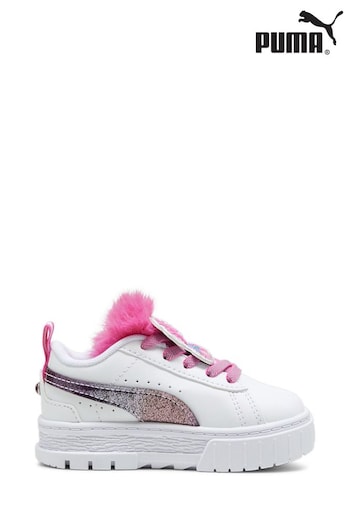Puma White PUMA x TROLLS Mayze Baby Girl Sneakers (B38156) | £50