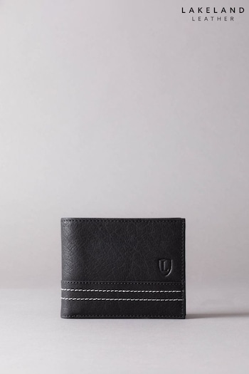 Lakeland Leather Keswick Leather Black Wallet (B38382) | £40