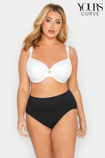 Yours Curve White Comfort T-Shirt utility Bra (B39335) | £24