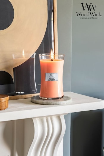 Woodwick Orange Large Manuka Nectar Hourglass Candle (B39702) | £33