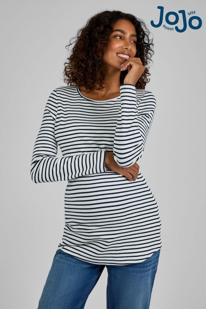 Buy Nursing Wear Stripe Maternity Petite Online Next UK