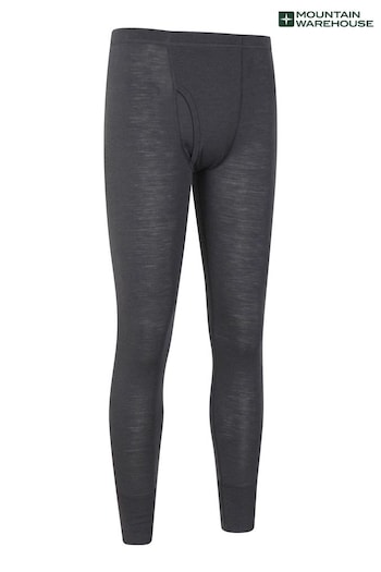 Mountain Warehouse Grey Merino Mens Thermal Joggers with Fly (B40131) | £48