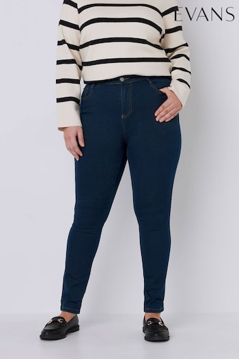 Evans Skinny Blue Jeans (B40306) | £36