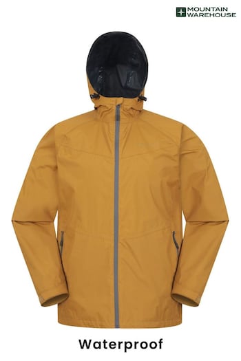 Mountain Warehouse Yellow Mens Summit Extreme 2.5 Layer Waterproof Jacket (B40331) | £79
