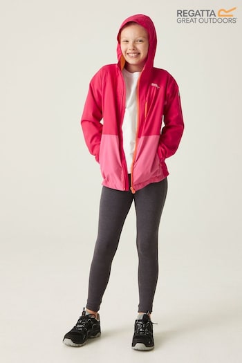 Regatta Pink Junior Highton V Waterproof Hiking Jacket (B40435) | £49