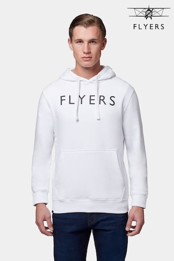 Flyers Classic Fit Mens Text Hoodie (B40767) | £50