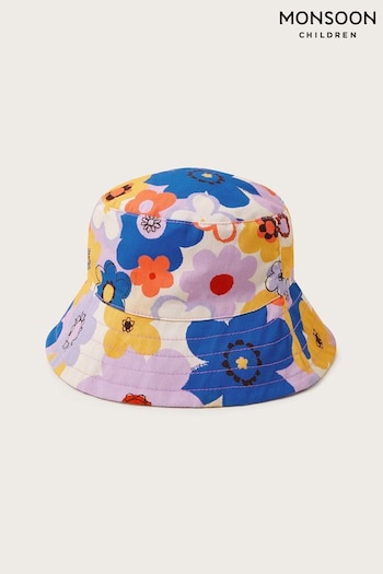 Monsoon Reversible Floral Bucket Hat (B40911) | £13 - £14