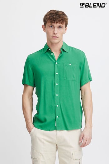 Blend Green Short Sleeve Shirt (B41290) | £28