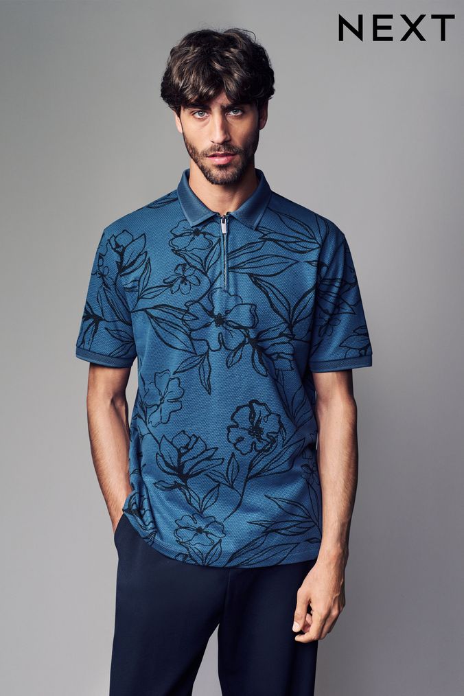 Polo shirt floral design shop