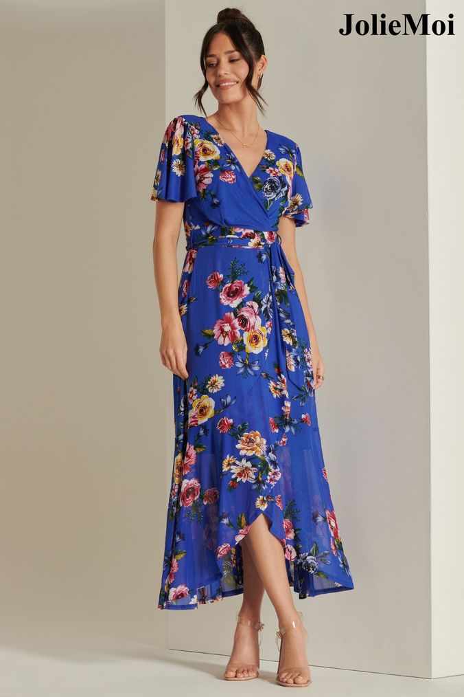 Orders next blue floral dress