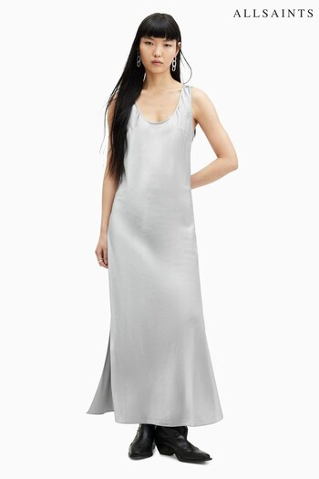 AllSaints Silver Lisa knot Dress (B41704) | £129