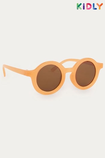 KIDLY Round Schwarz Sunglasses (B41753) | £14