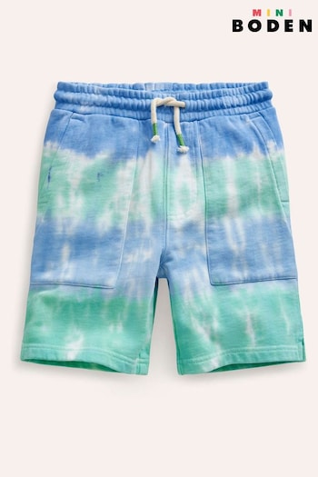 Boden Blue Printed Sweat Shorts dress (B41836) | £23 - £27