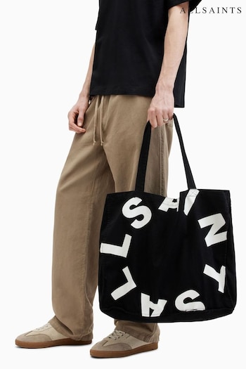 AllSaints Black Large Tierra Jeans Tote Bag (B42041) | £39