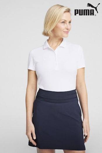 Puma Remix White Pure Golf Womens Polo Shirt (B42466) | £35