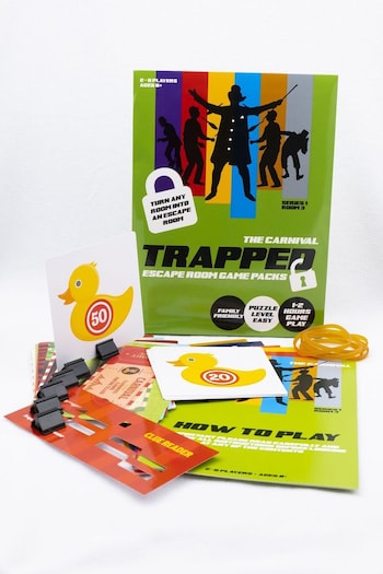 Golden Bear Trapped Escape Room Game Carnival (B42523) | £15