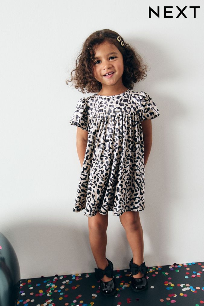 Next leopard print dress girls store