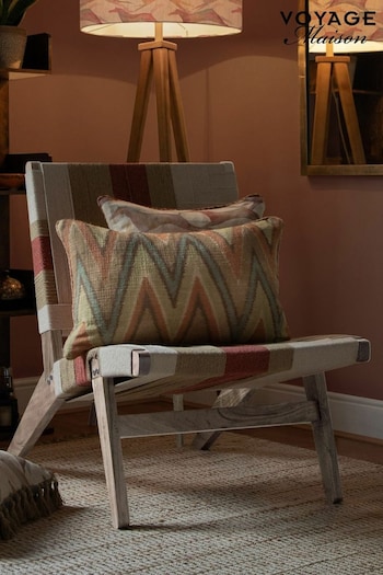 Voyage Maison Red Ballari Geometric Boho Chair (B42600) | £380