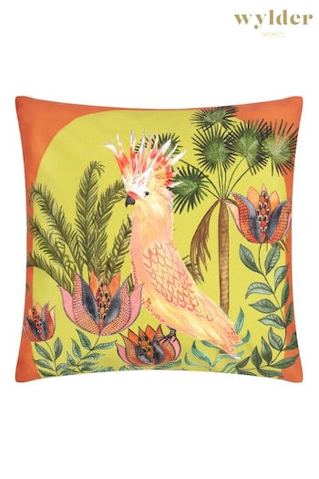 Wylder Tropics Multicolour Cockatoo Tropical Outdoor Cushion (B42733) | £19