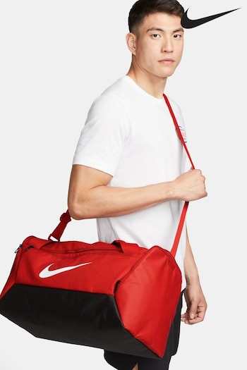 Nike Red Small Brasilia 9.5 Training Duffel Bag (41L) (B42739) | £35