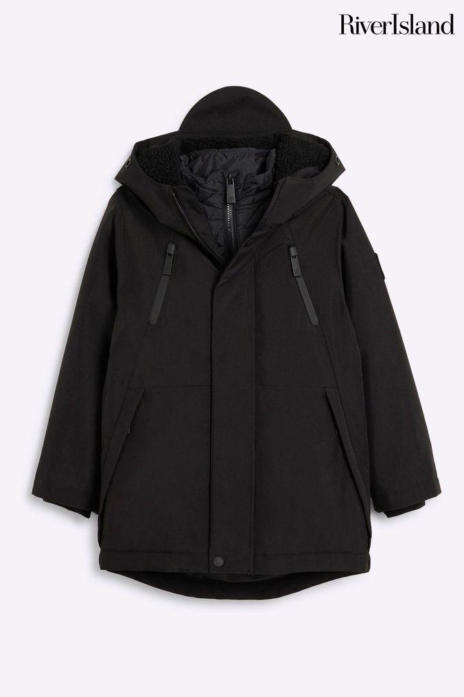 River island coats for boys deals