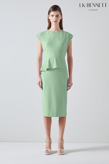 LK Bennett Mia Lenzing™ Ecovero™ Viscose Blend Petite Dress (B43086) | £299