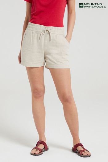 Mountain Warehouse Natural Womens Summer Island Shorts Over-the-Knee (B43611) | £26