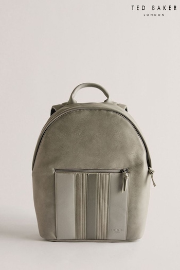 Ted Baker Grey Esentle Striped Backpack (B43943) | £95
