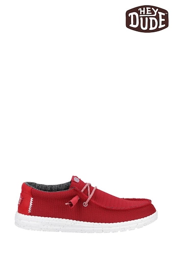 HEYDUDE Wally Sport Mesh Shoes Hot (B44208) | £60