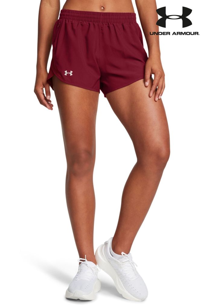 Buy Women s Under Armour Shorts Red Online Next UK