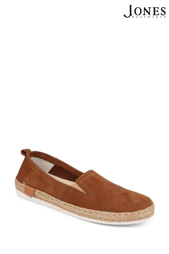 Buy Women s Espadrille Flat Leather Footwear Online Next UK
