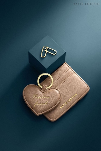 Katie Loxton Friend Keyring and Cardholder Gift Set (B44519) | £25