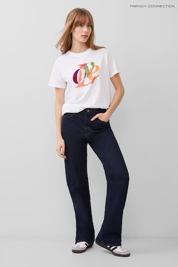 French Connection Love Graphic T-Shirt (B44731) | £25