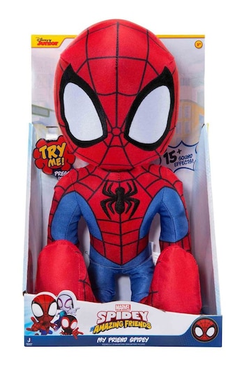 Spidey and his Amazing Friends Spidey Feature Plush (B44933) | £22