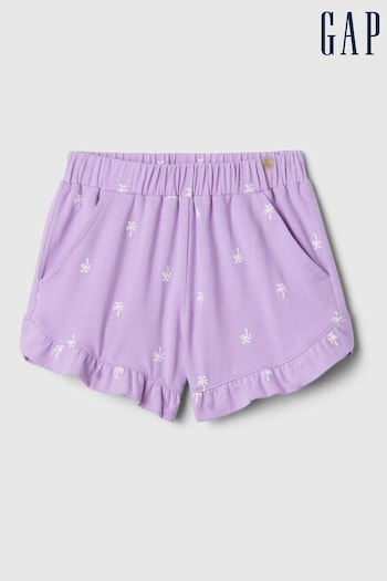 Gap Purple Mix and Match Ruffle shorts Fabric (Newborn-5yrs) (B45047) | £6