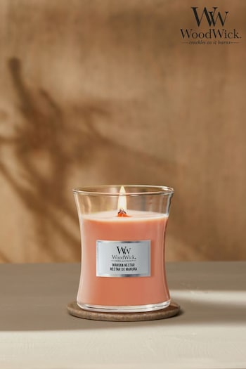 Woodwick Orange Medium Manuka Nectar Hourglass Candle (B45127) | £25